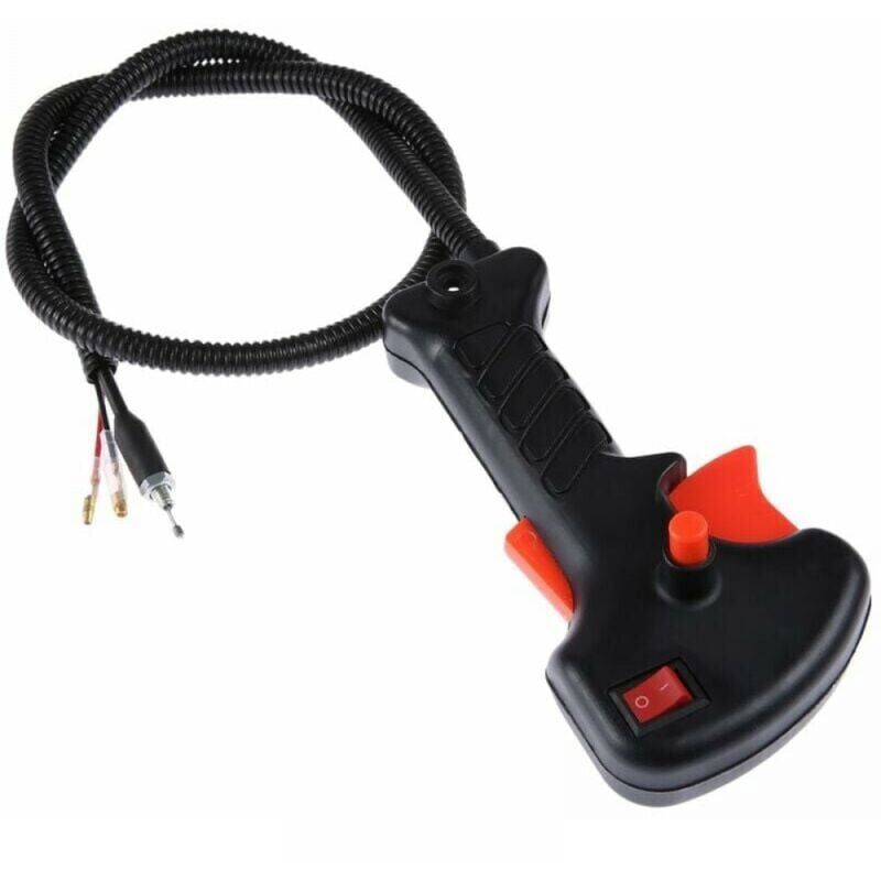 foto del prodotto impugnatura per decespugliatore con cavo acceleratore, lunghezza 81 cm