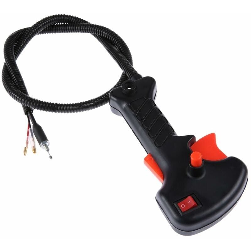 foto del prodotto impugnatura per decespugliatore con cavo acceleratore, lunghezza 81 cm