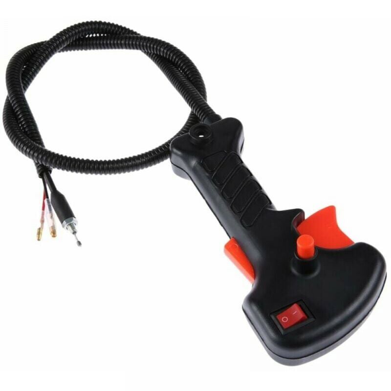 foto del prodotto impugnatura per decespugliatore con cavo acceleratore, lunghezza 81 cm