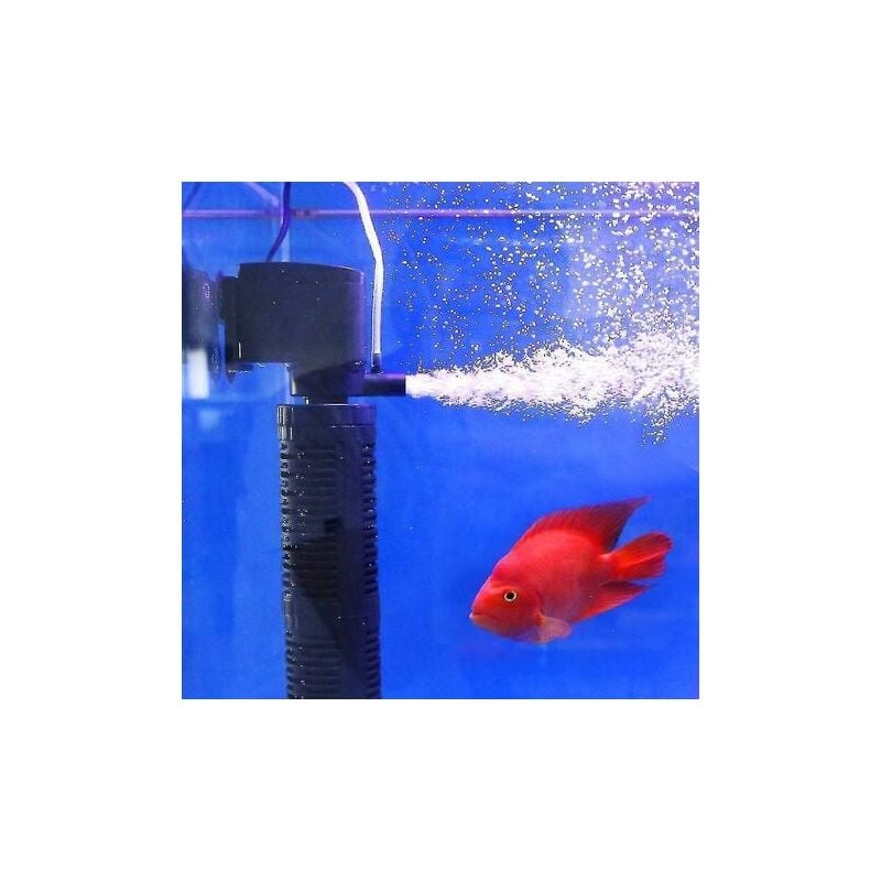 foto del prodotto in 1 silenzioso aerazione purificatore d acqua pompa interna filtro acquario pompa sommergibile ossigeno pompa sommergibile