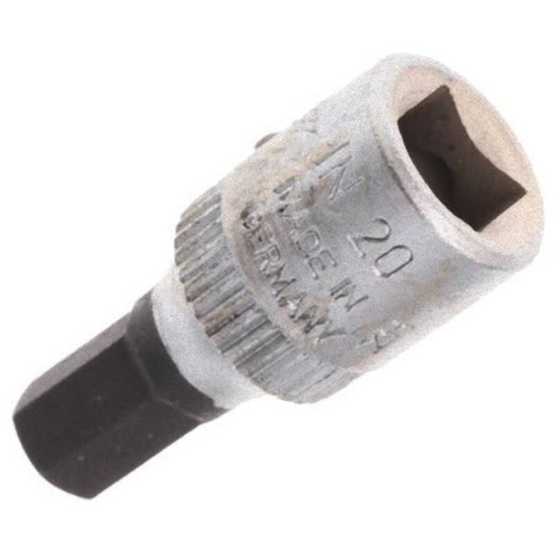 foto del prodotto in 20 6 6178490 brugola interna inserto giravite 6 mm 1 4 6.3 mm gedore