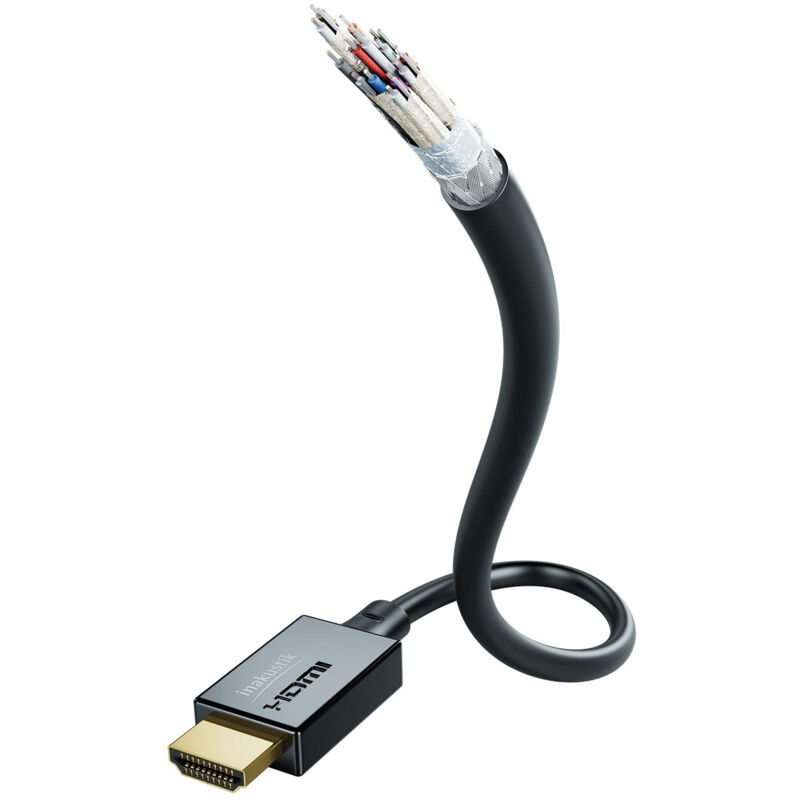 foto del prodotto inakustik 00324610 cavo hdmi 1 m hdmi tipo a standard nero