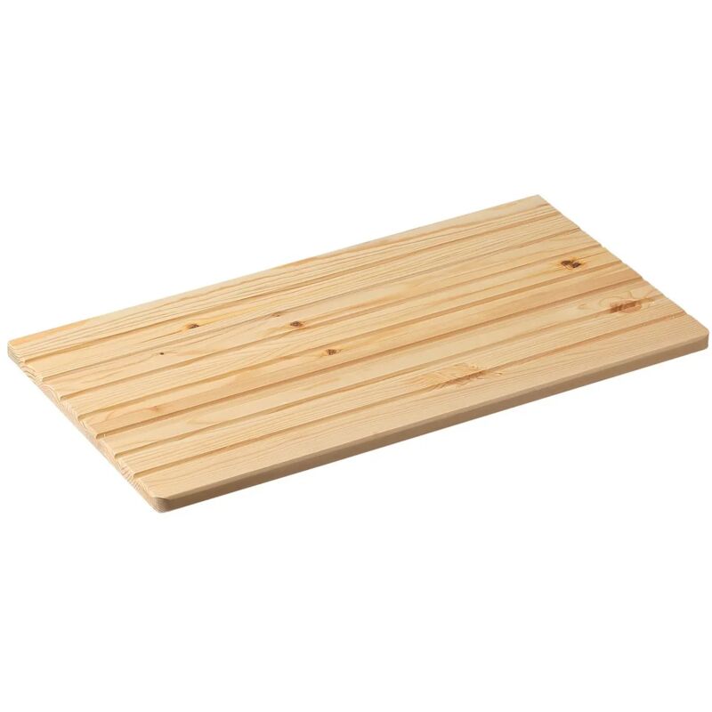 foto del prodotto inbagno asse lavapanni per vasca in resina da 75 cm in legno di pino verniciato