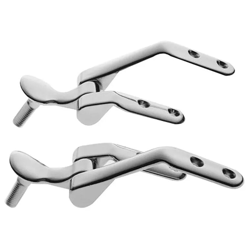 foto del prodotto inbagno - coppia di cerniere per copriwater conca di ideal standard in acciaio cromo