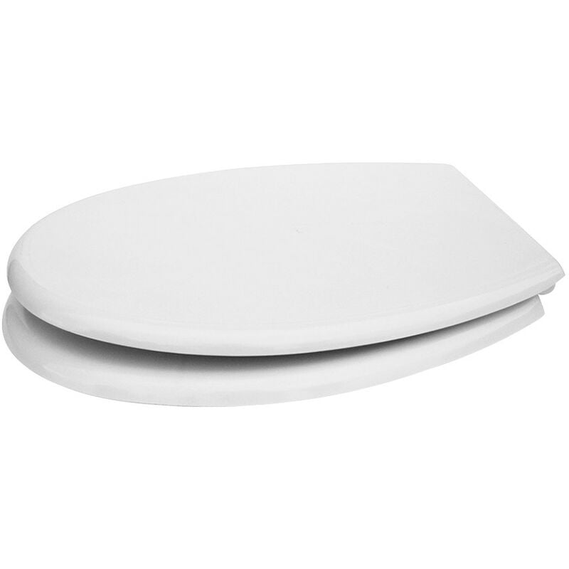 foto del prodotto inbagno copriwater compatibile serie perla dolomite bianco in termoindurente