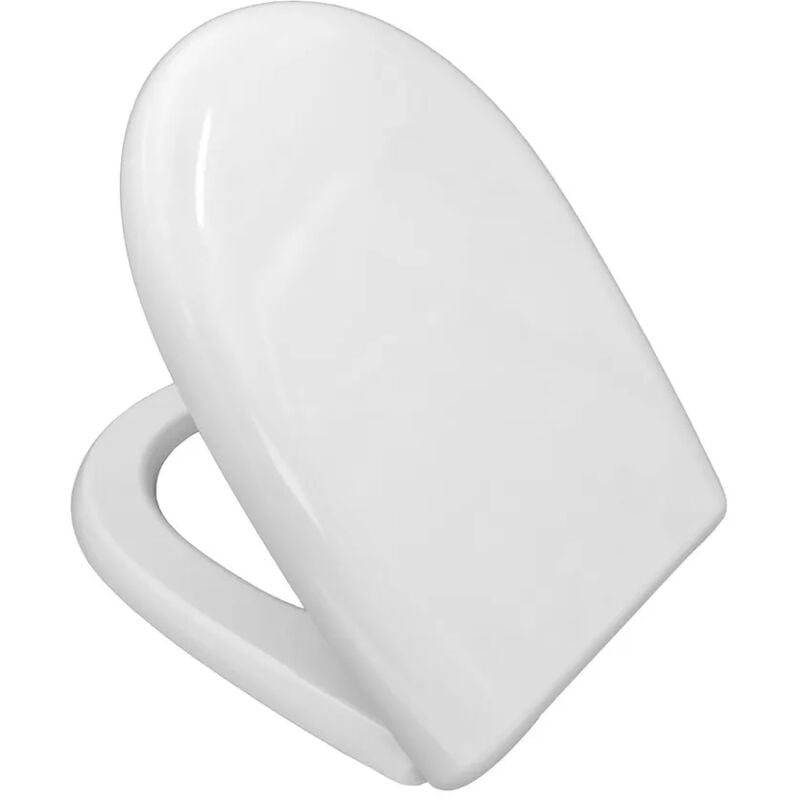 foto del prodotto inbagno copriwater dedicato serie aretusa cesame bianco chiusura rallentata soft close