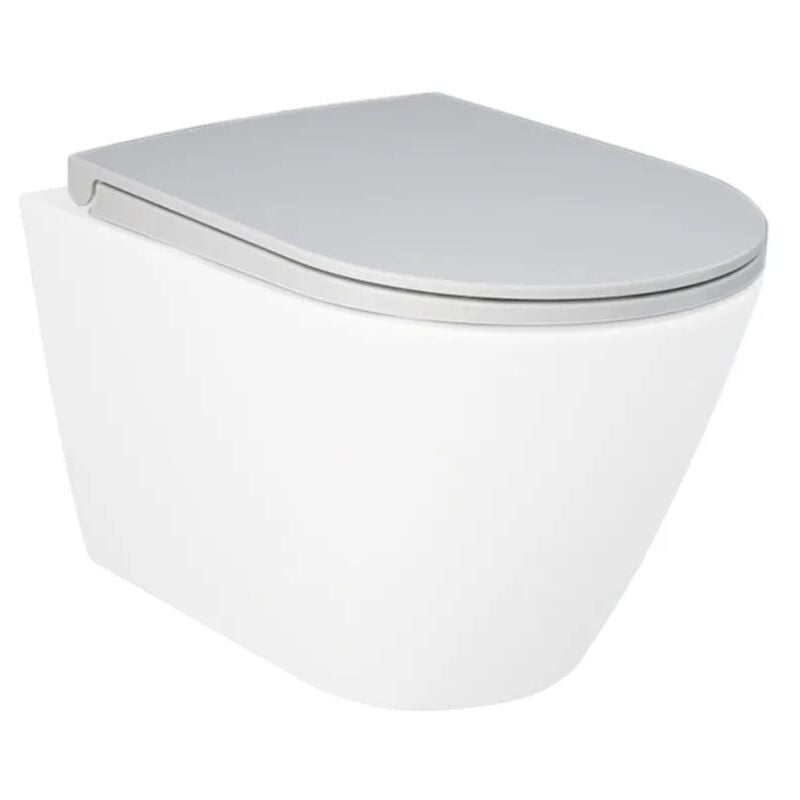 foto del prodotto inbagno - copriwater slim serie feeling soft-close in bianco matt con sgancio rapido