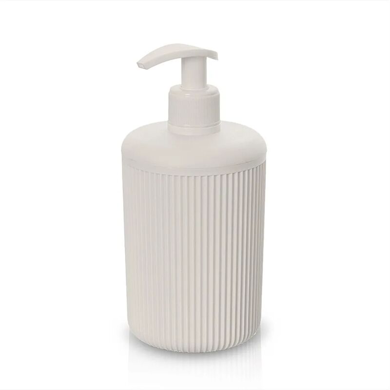 foto del prodotto inbagno dispenser sapone da appoggio beige in plastica ring