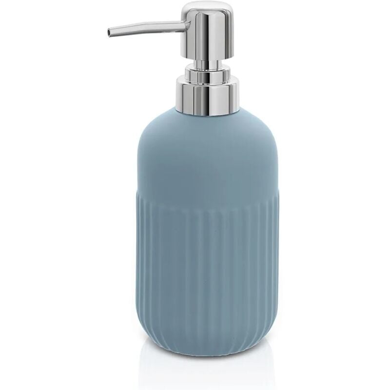 foto del prodotto inbagno dispenser sapone da appoggio turchese cobalto in ceramica cup