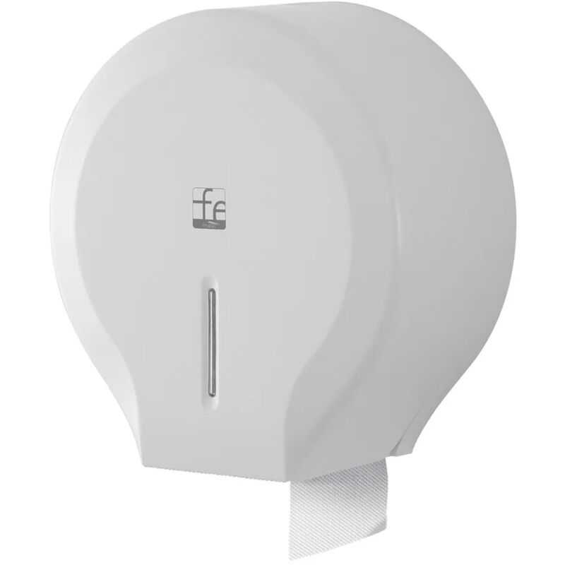 foto del prodotto inbagno distributore di carta igienica a rotoli fino a 300 mt in abs bianco