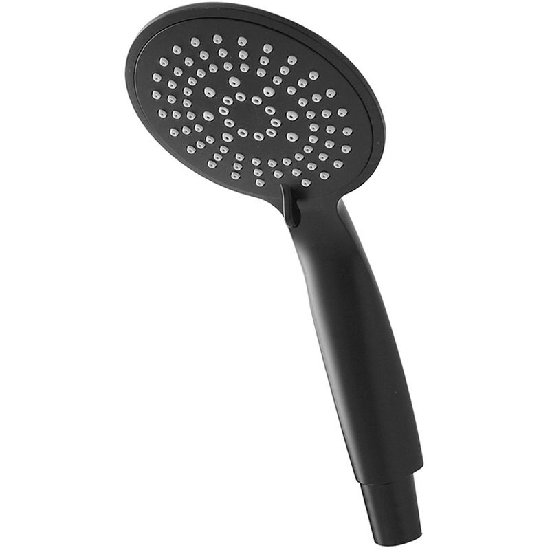 foto del prodotto inbagno doccino nero opaco 5 getti universale in abs anticalcare
