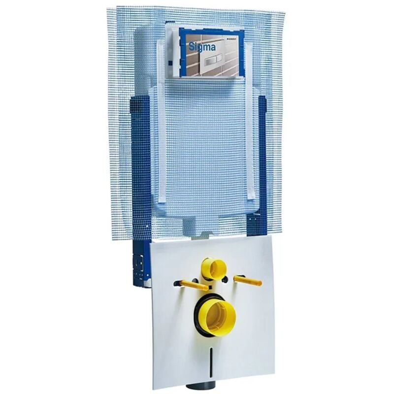 foto del prodotto inbagno geberit combifix sigma8 modulo con cassetta di scarico per installazione wc sospesi