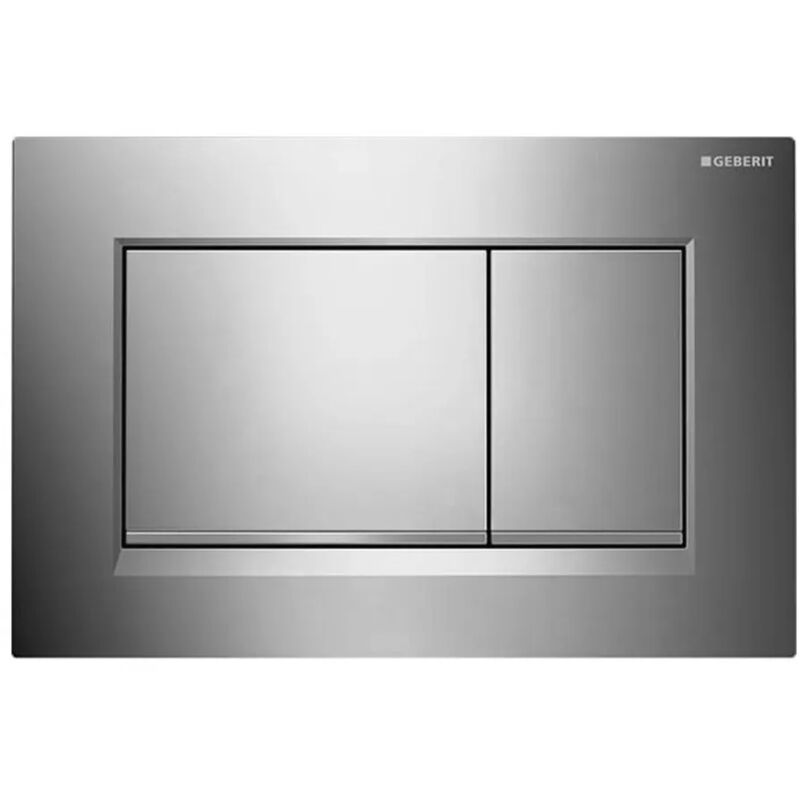 immagine 0 del prodotto inbagno geberit placca di comando sigma 30 doppio tasto cromata satinata
