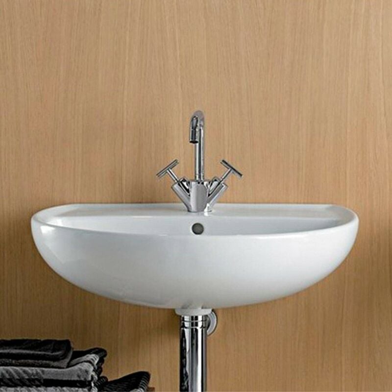 foto del prodotto inbagno lavabo sospeso 55 cm geberit in ceramica lucida colibr 