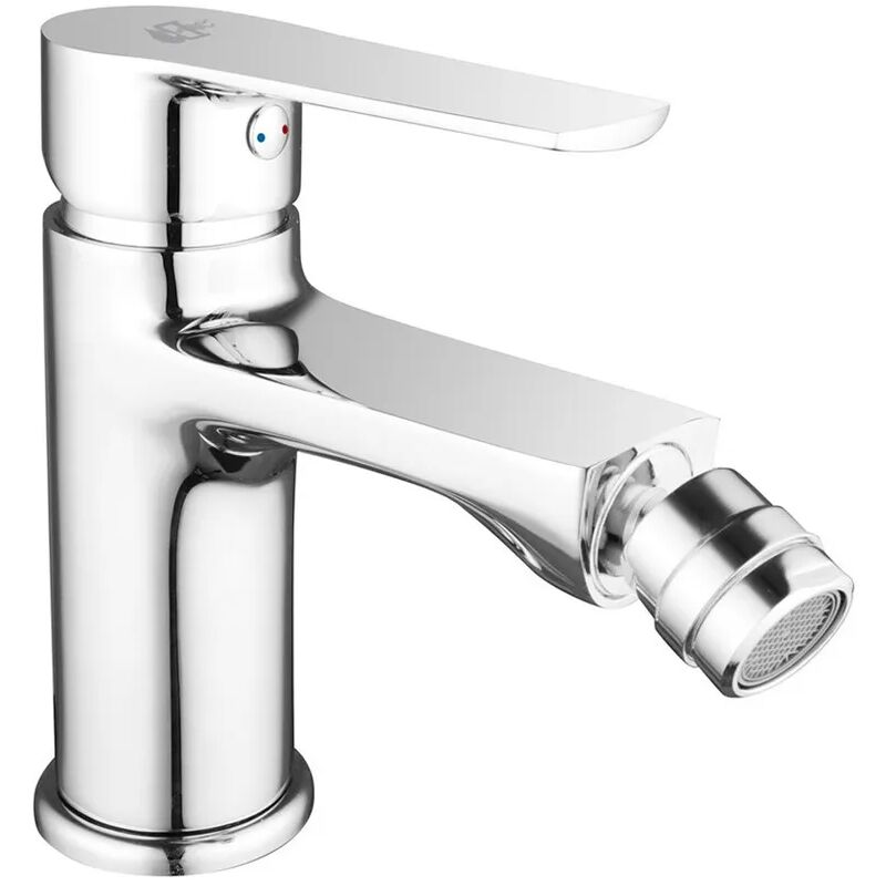 foto del prodotto inbagno miscelatore bidet cromato lucido con flessibili e piletta juliette
