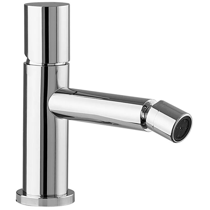 foto del prodotto inbagno miscelatore bidet cromo senza leva in acciaio inox gemini