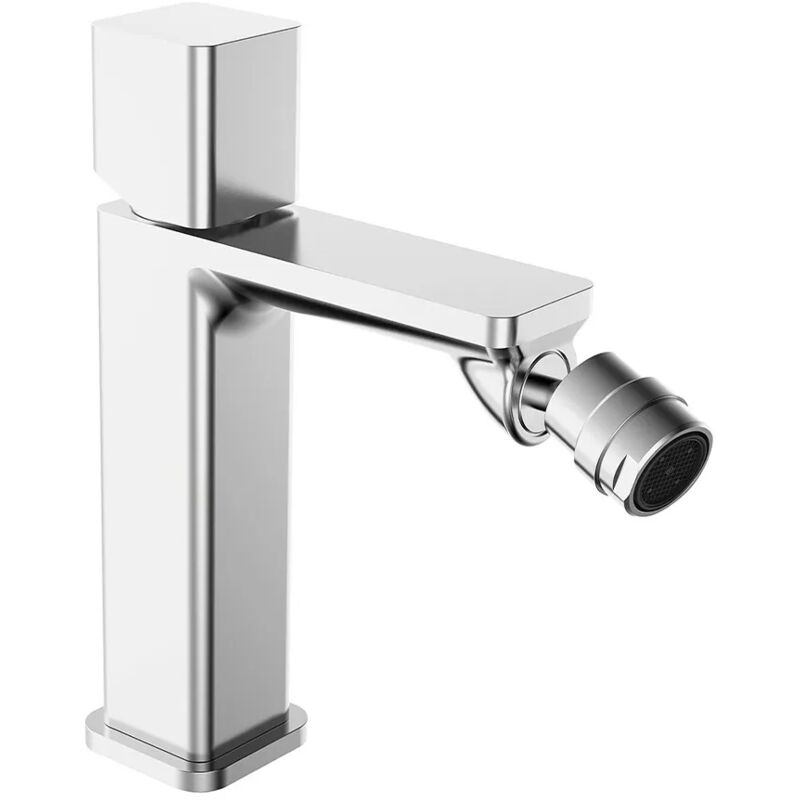foto del prodotto inbagno miscelatore bidet in ottone con manopola e piletta click clack lotus