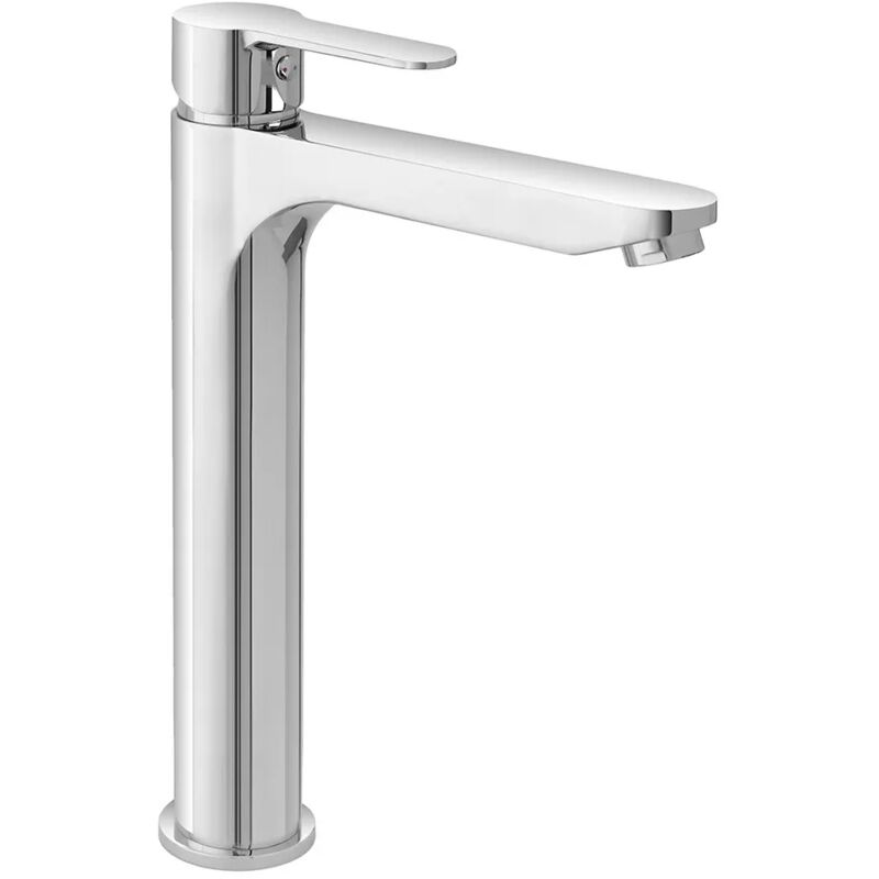 foto del prodotto inbagno miscelatore lavabo alto cromato completo di piletta click clack zoe