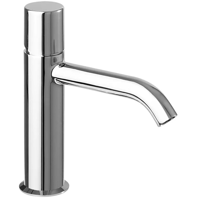 foto del prodotto inbagno miscelatore lavabo cromo lucido senza leva di comando gemma
