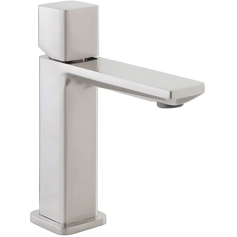 foto del prodotto inbagno miscelatore lavabo in ottone color nichel con piletta click clack lotus