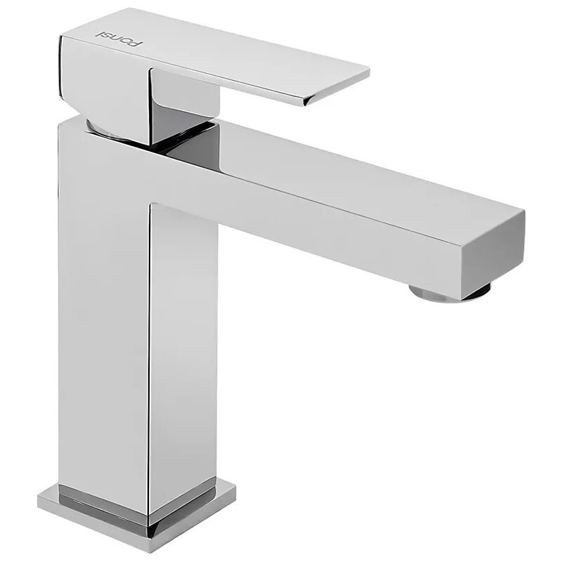 foto del prodotto inbagno miscelatore lavabo squadrato con piletta automatica inclusa linea italia