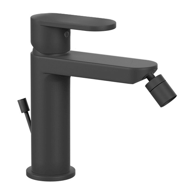foto del prodotto inbagno miscelatore per bidet nero opaco con piletta inclusa