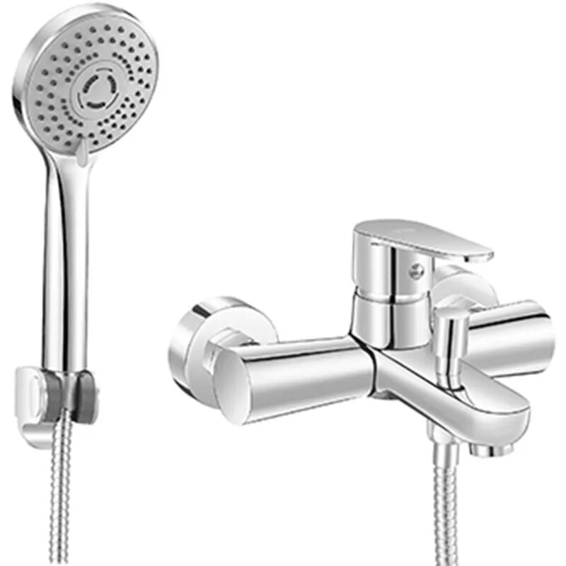 immagine 0 del prodotto inbagno miscelatore vasca cromato con duplex e kit doccia serie lizzy