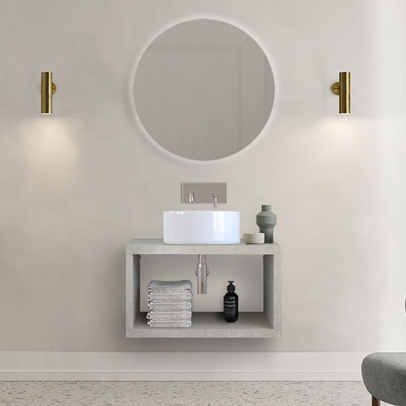 foto del prodotto inbagno mobile bagno sospeso aperto 60 cm master grigio nuvola