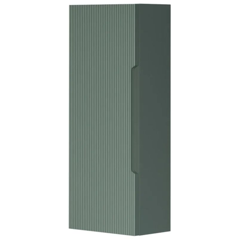 foto del prodotto inbagno pensile bagno sospeso h 75 cm verde opaco cannettato reversibile rigo