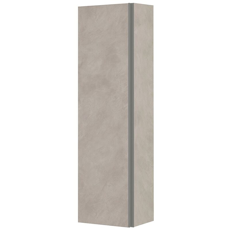 foto del prodotto inbagno pensile da h135 cm effetto pietra beige 4 ripiani