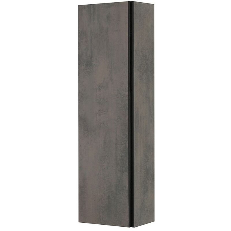 foto del prodotto inbagno pensile h135cm effetto pietra oxid con 4 ripiani