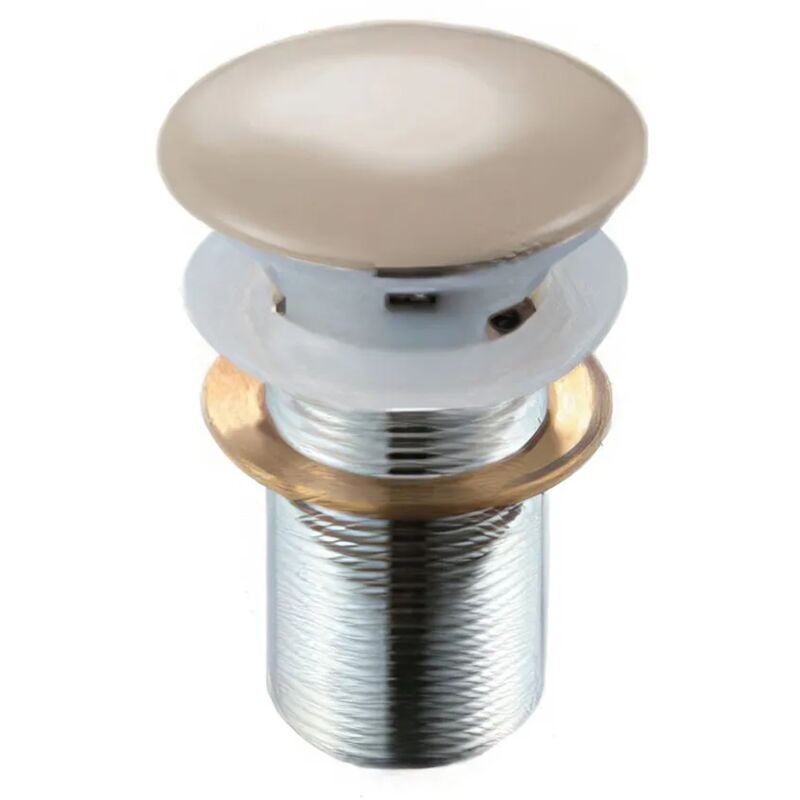 foto del prodotto inbagno piletta click clack con tappo sabbia in ceramica senza troppopieno