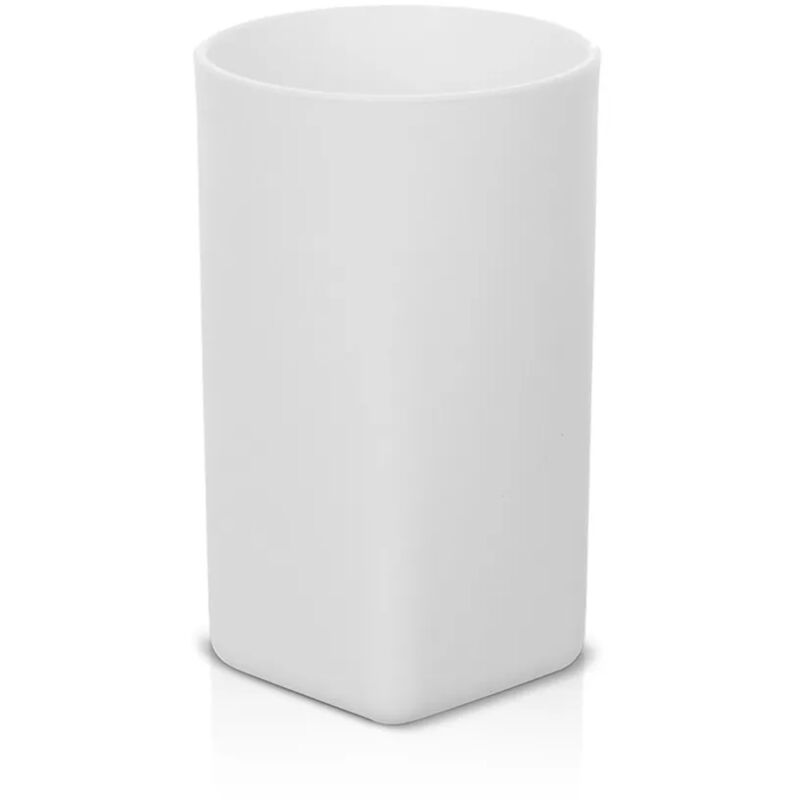 foto del prodotto inbagno portaspazzolini da appoggio bianco in abs tender