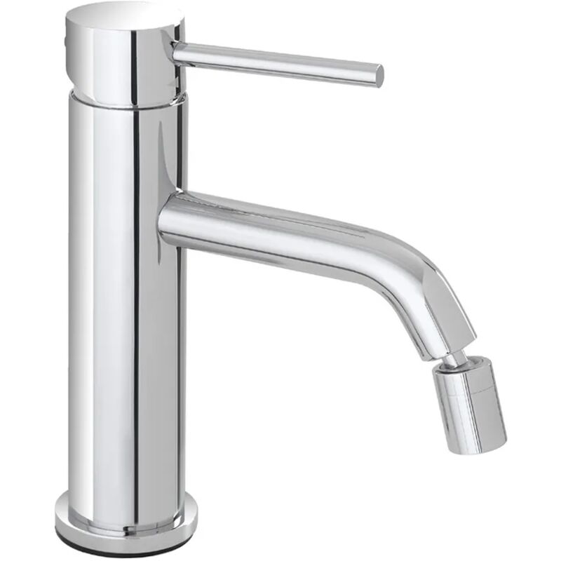 foto del prodotto inbagno rubinetto bidet in acciaio inox con scarico click clack nuego