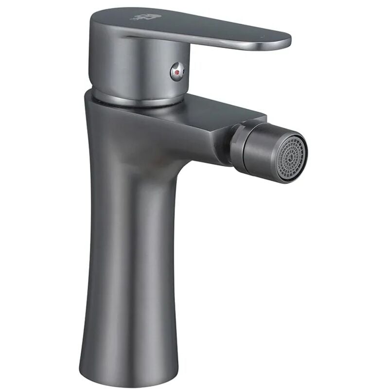 foto del prodotto inbagno rubinetto bidet nichel nero satinato lizzy scarico incluso