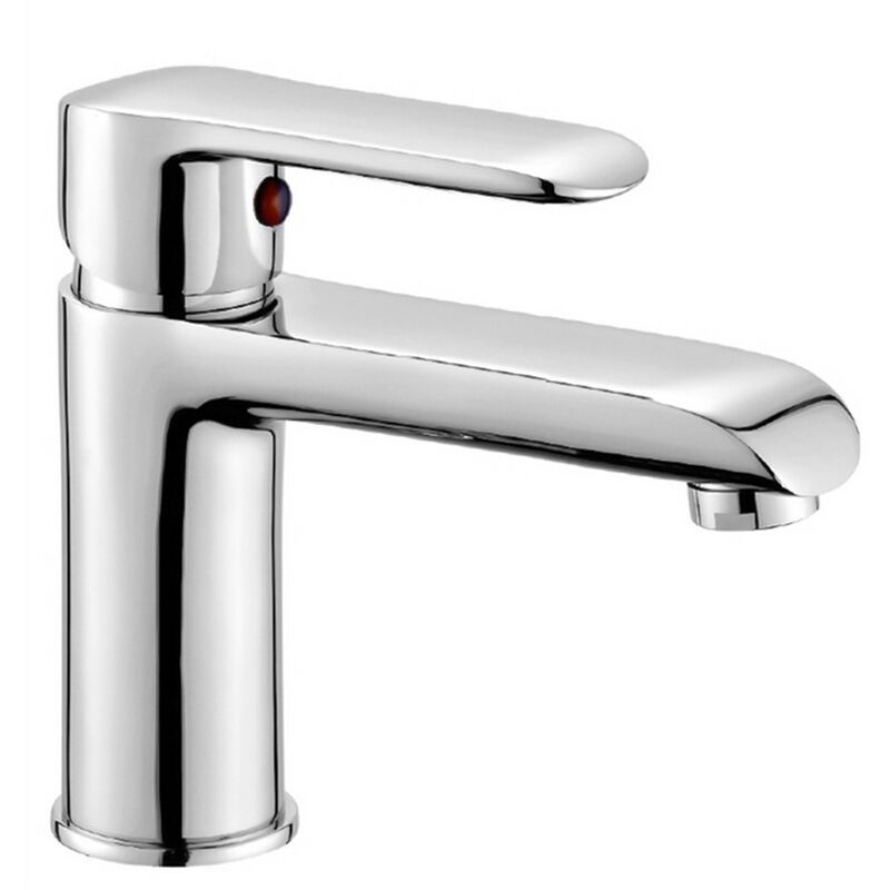 foto del prodotto inbagno rubinetto lavabo cromato serie dalila incluso di piletta