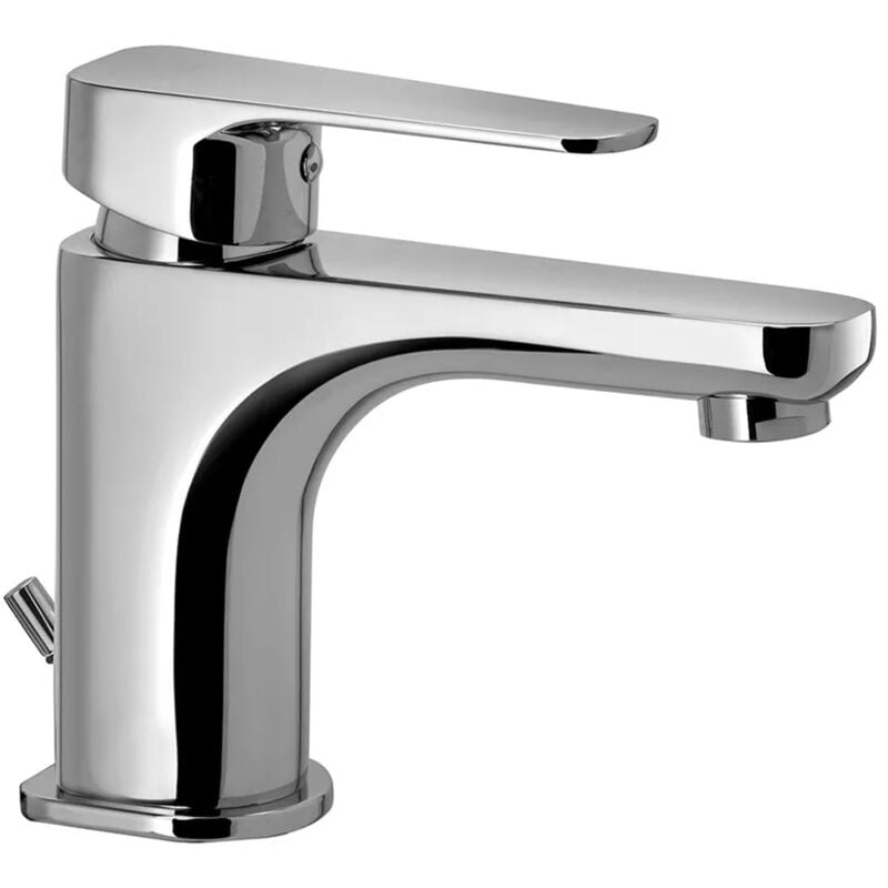 foto del prodotto inbagno rubinetto lavabo paffoni sly in ottone cromo scarico incluso