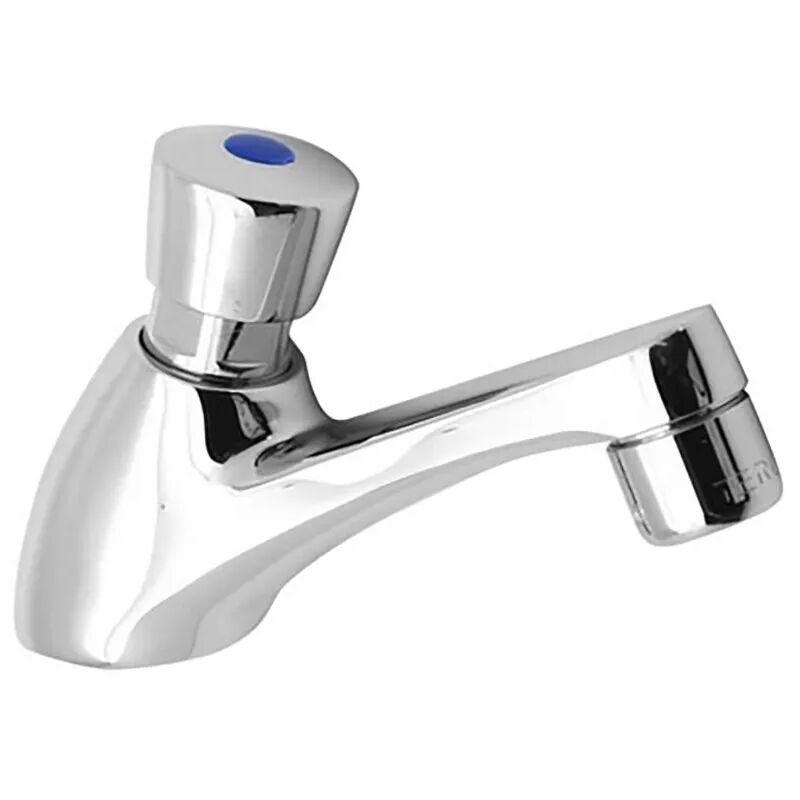 foto del prodotto inbagno rubinetto lavabo temporizzato a pulsante mcm ottone cromo