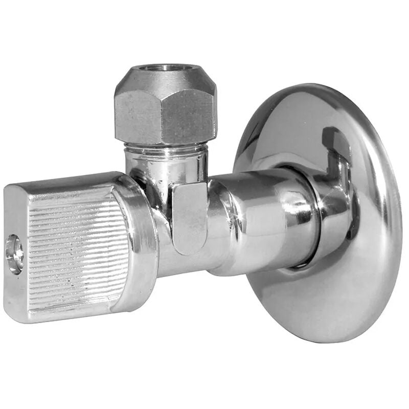 foto del prodotto inbagno rubinetto sottolavabo a sfera 1 2 x 10 con chiave da arresto