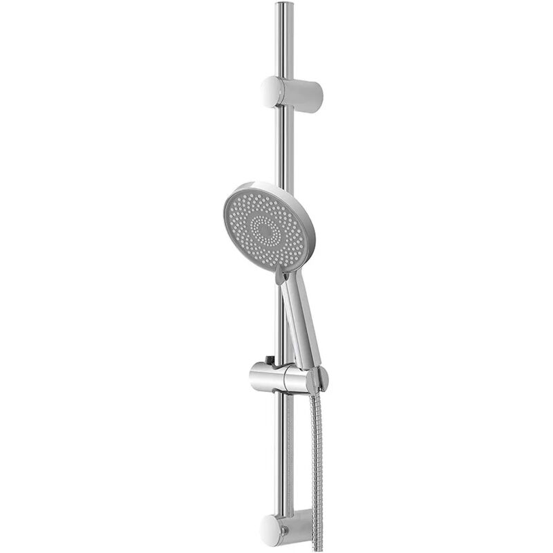 foto del prodotto inbagno saliscendi doccia regolabile 60 cm con doccetta a 3 tipi di getto