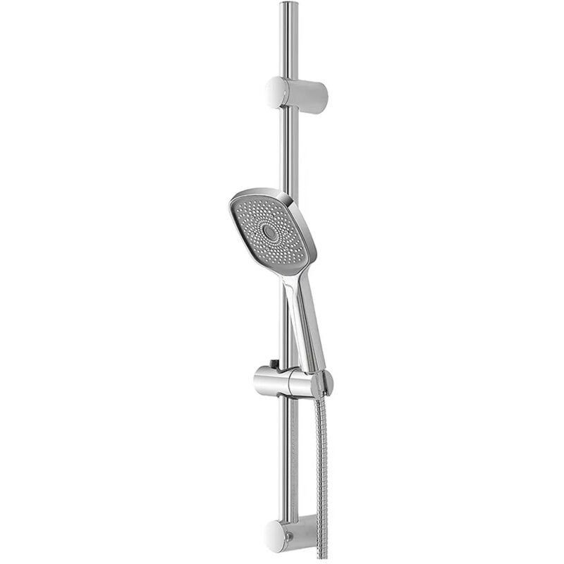 foto del prodotto inbagno saliscendi doccia regolabile 60 cm con doccetta quadrata monogetto