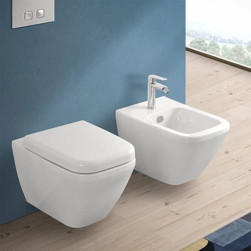 foto del prodotto inbagno sanitari sospesi rimless scarico universale e copriwater square