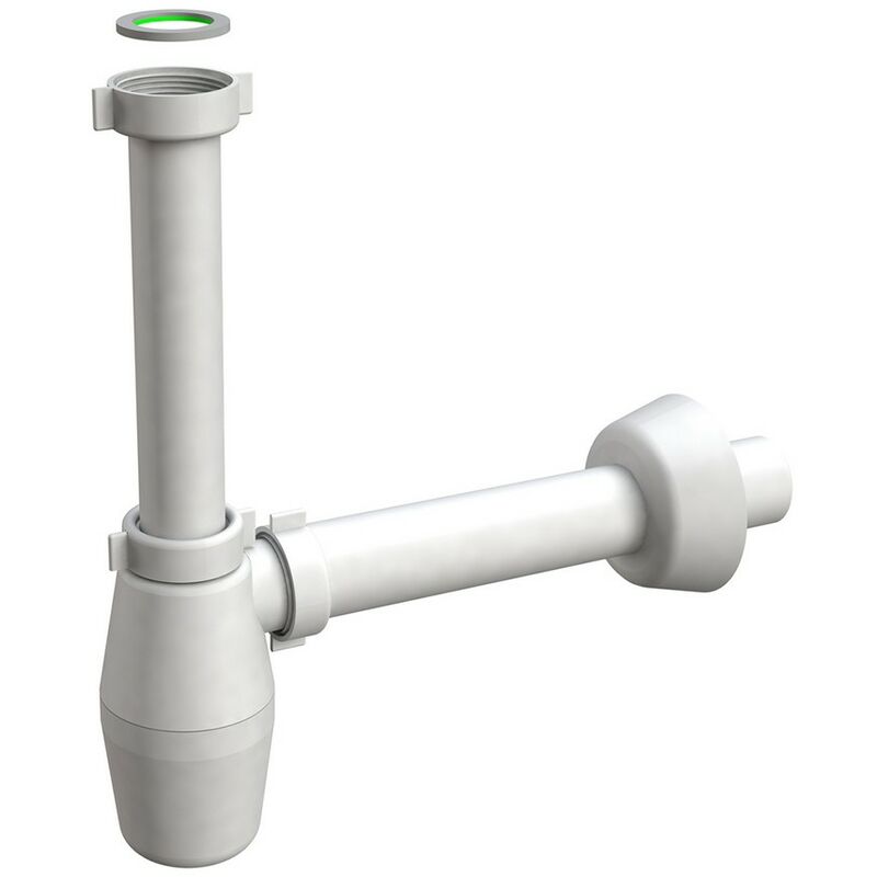 foto del prodotto inbagno sifone lavabo a bottiglia raccordo 1 1 4