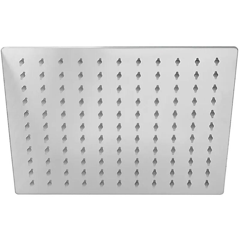 foto del prodotto inbagno soffione doccia quadrato 40x40 cm cromato lucido in acciaio inox