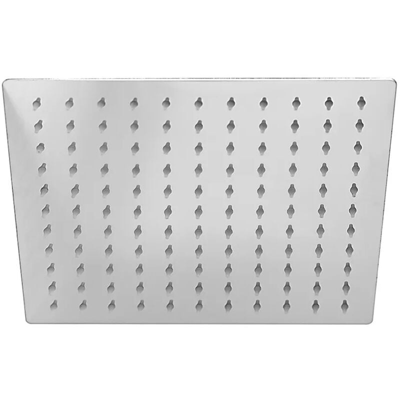 foto del prodotto inbagno soffione doccia slim quadrato 25x25 cm in acciaio cromato