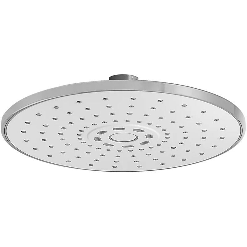 foto del prodotto inbagno soffione doccia tondo diametro 22 cm in abs con finitura cromo