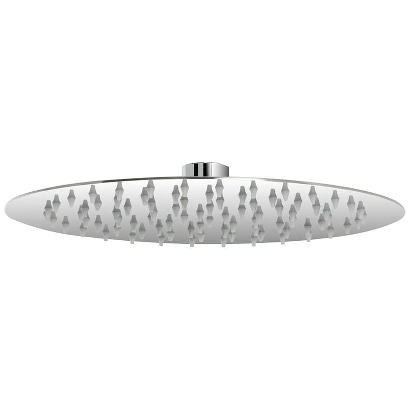 foto del prodotto inbagno soffione tondo per la doccia diam. 20 cm in acciaio inossidabile