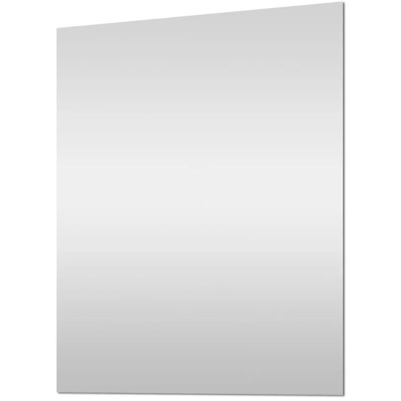 foto del prodotto inbagno specchio bagno 70x90 cm a filo lucido con installazione reversibile