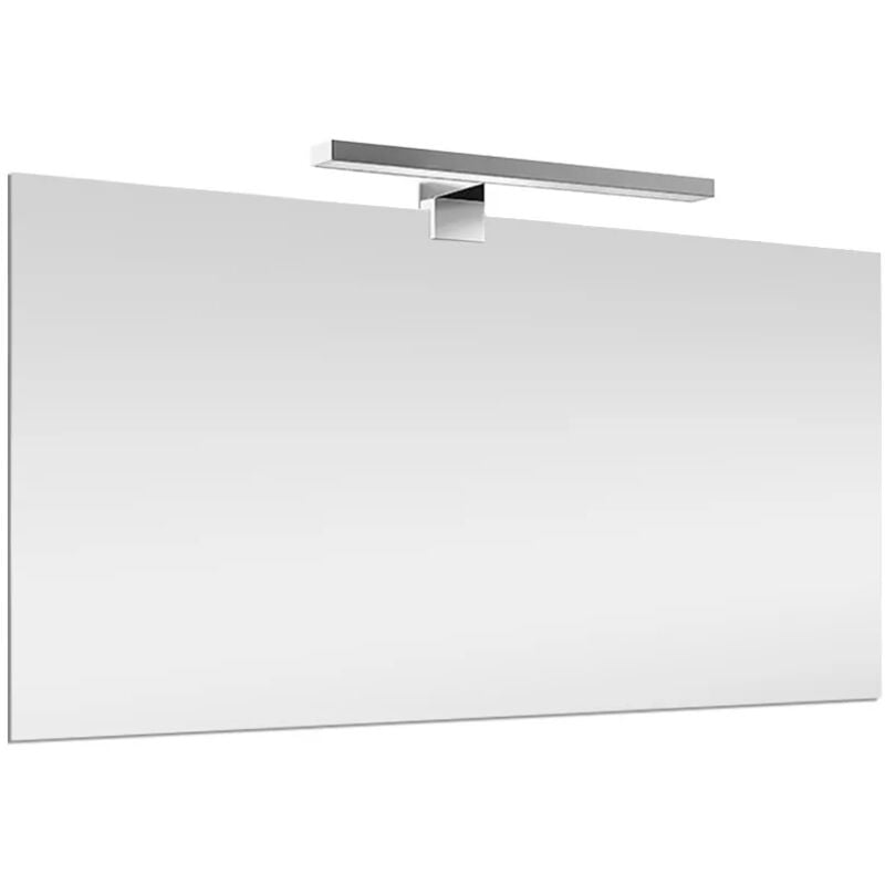 foto del prodotto inbagno specchio led filo lucido 70x105 cm reversibile con luce naturale