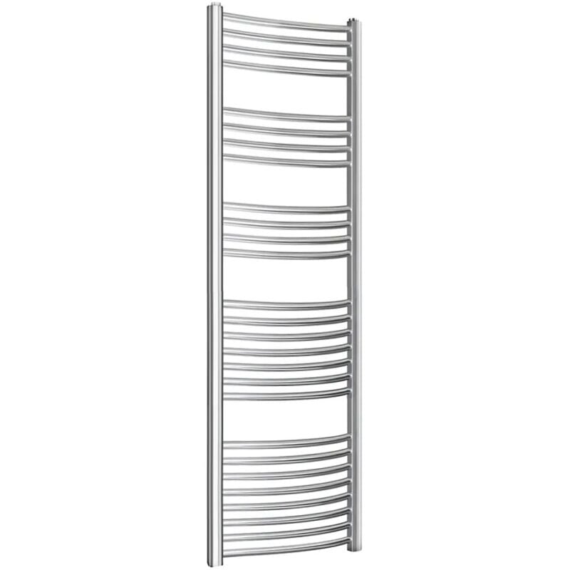 foto del prodotto inbagno termoarredo bagno scaldasalviette 50x150 cromo curvo interasse 45 cm